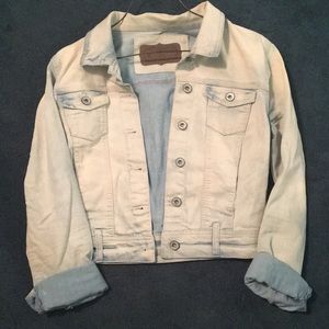 cropped denim jacket